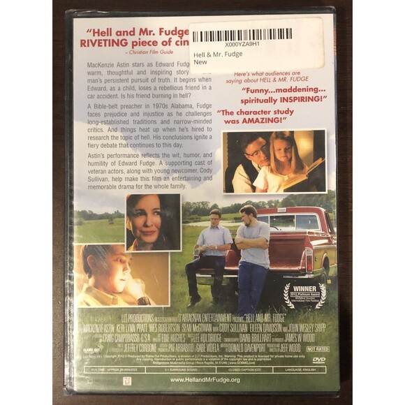 Hell and Mr. Fudge DVD Mackenzie Astin Keri Lynn Pratt Drama Movie NR 2012 New - Picture 2 of 5